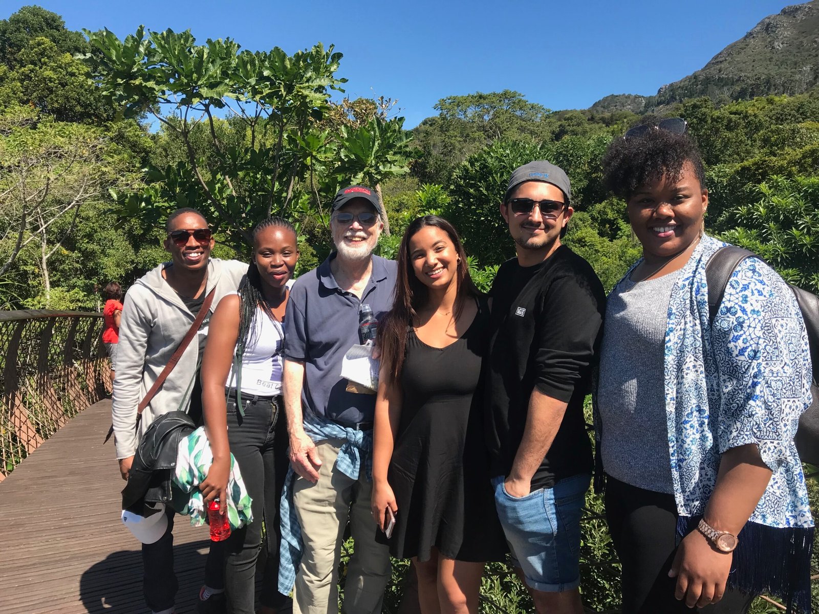 Pete and Beth attend conference with young people from Cape Town and Botswana