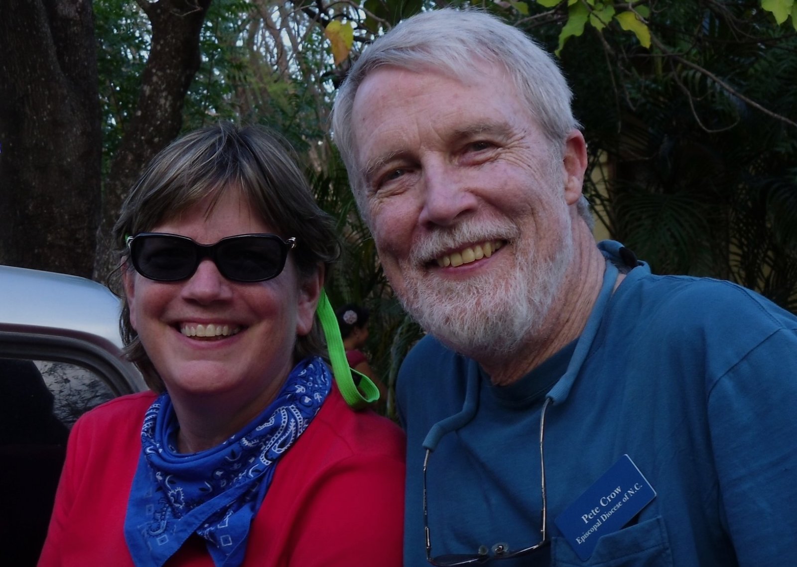 Beth and Pete in Honuras