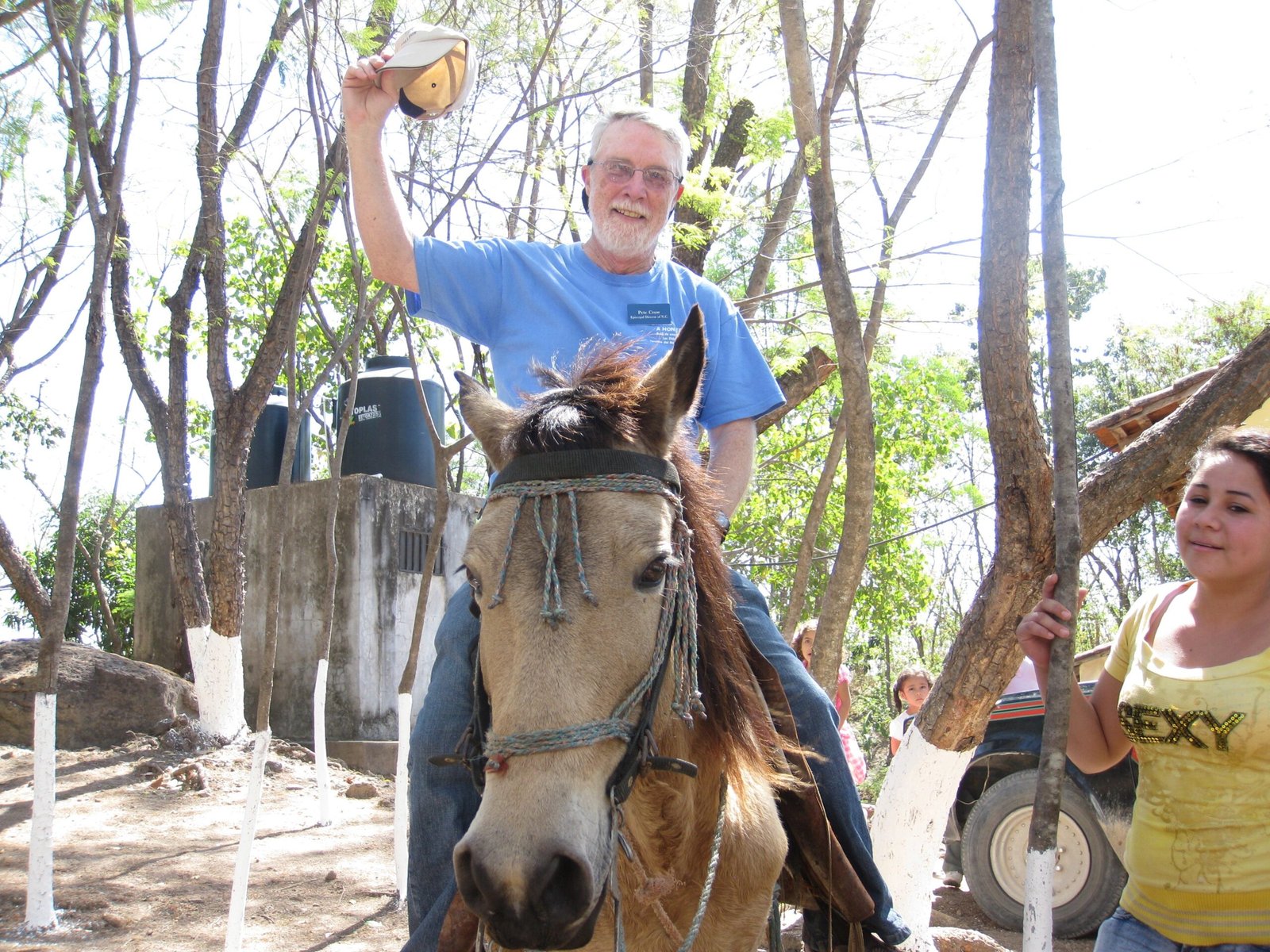 Pete in Honduras, 2009