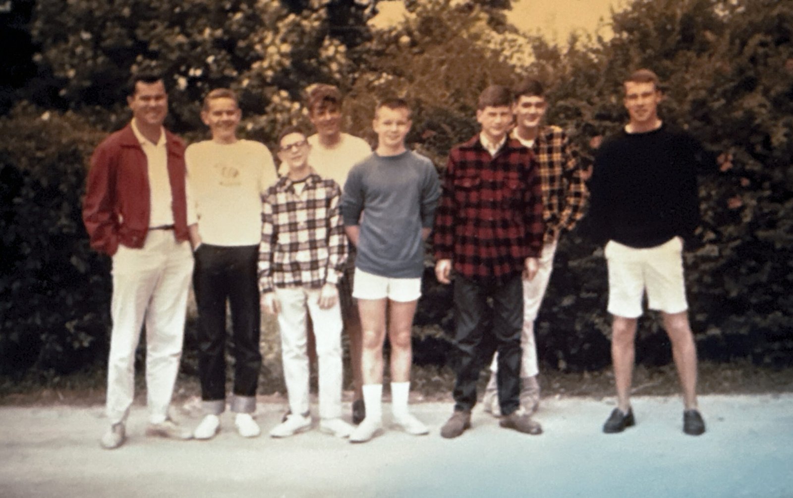 Pete and fellow staff from Camp Mondamin